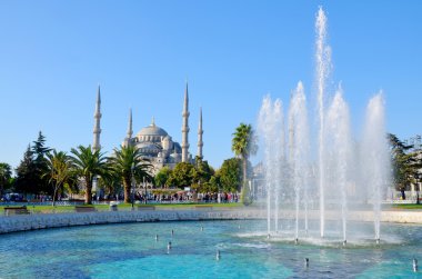 İSTANBUL SEPT. 30 Eylül 2013 'te İstanbul, Türkiye' de Ayasofya 'da. Ayasofya eski bir Ortodoks ataerkil bazilikası, sonra cami, şimdi de müze.