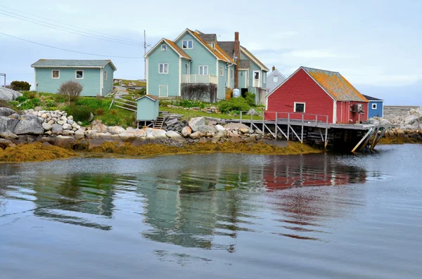 Peggy Cove Nova Scotia June Typical Fisherman Houses Peggy Cove — Stock Photo, Image