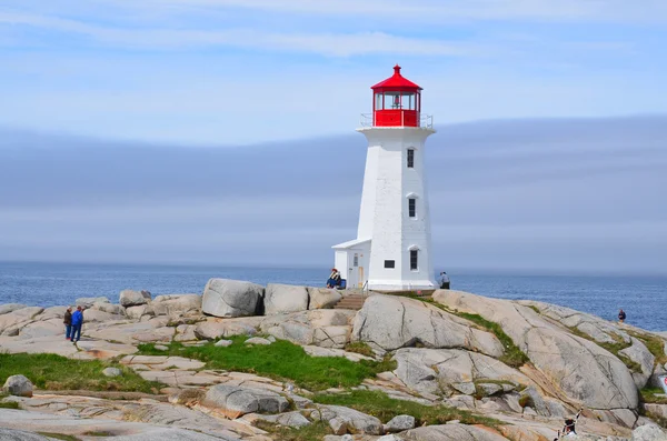 Peggy Cove Nouvelle Écosse Juin Phare Peggy Cove Une Petite — Photo