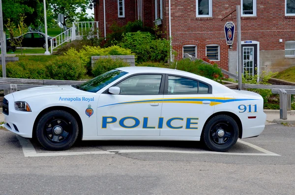 Anapolis Royal Nova Scotia May Police Car Annapolis Royal Small — Stock Photo, Image