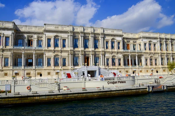 Istanbul Turkey Oct Ciragan Palace Egykori Oszmán Palota Már Kempinski — Stock Fotó