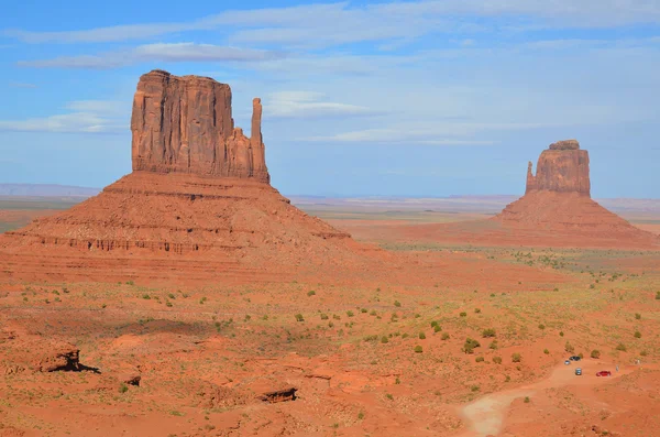 Monument Valley Ist Eine Region Des Colorado Plateau Die Durch — Stockfoto