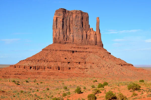 Monument Valley Una Regione Dell Altopiano Del Colorado Caratterizzata Gruppo — Foto Stock