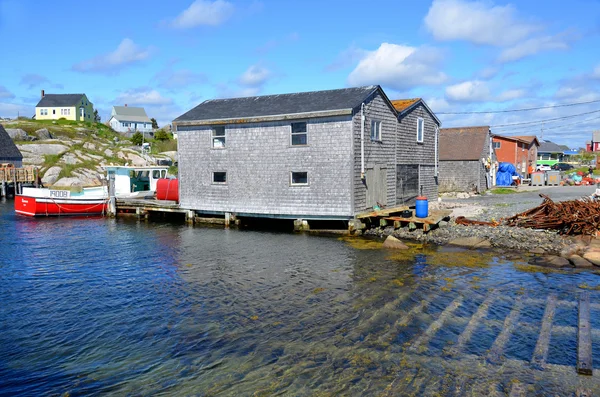 Peggy Cove Nova Scotia June Typical Fisherman House Peggy Cove — стоковое фото