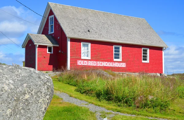 Peggy Cove Nova Scotia Juni Typische Vissersschool Peggy Cove Een — Stockfoto