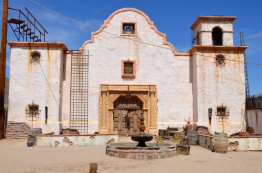 Tucson Arizona 24 Nisan: Eski Tucson 'da eski bir kilise 24 Nisan 2014 tarihinde Tucson Arizona' da.