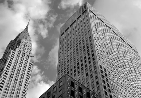 New York Usa Październik Fasada Budynku Chryslera Października 2013 Roku — Zdjęcie stockowe