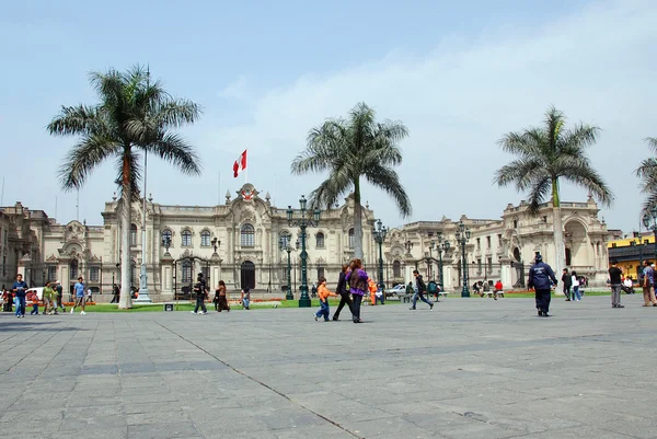 Міська Площа Куско Перу — стокове фото
