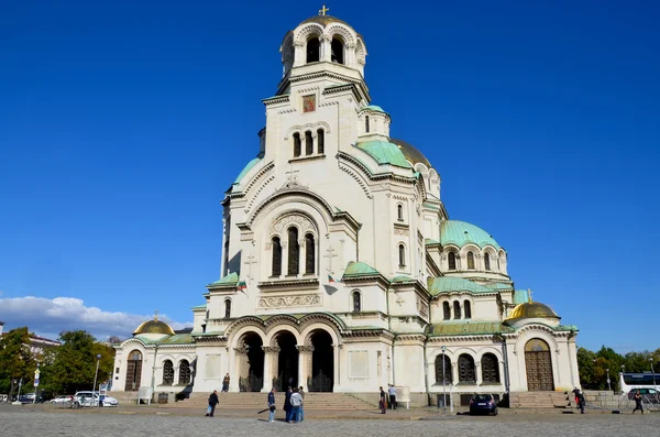 Sofia Bulgaria September Die Alexander Newski Kathedrale Ist Eine Bulgarische — Stockfoto