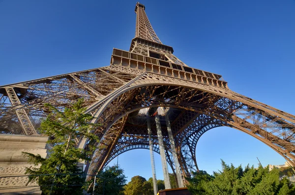 Париж Франция Октября Эйфелева Башня Tour Eiffel Октября 2013 Года — стоковое фото