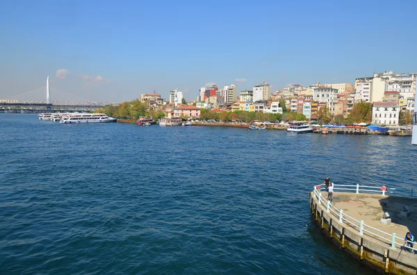 Istanbul Turkey Wrzesień Dzielnica Galata Karakoy Stambule Turcja Oraz Architektura — Zdjęcie stockowe