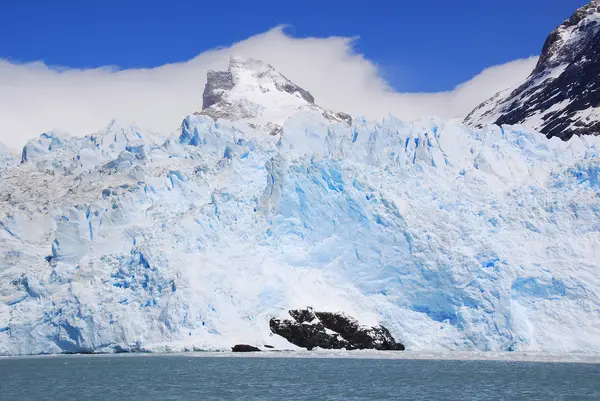 Perito Moreno Gletsjeren Gletsjer Beliggende Los Glaciares Nationalpark Santa Cruz - Stock-foto