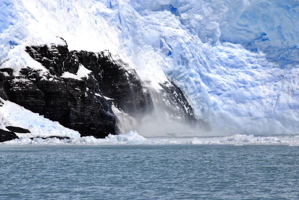 Льодовик Періто Морено Англ Perito Moreno Glacier Льодовик Розташований Національному — стокове фото