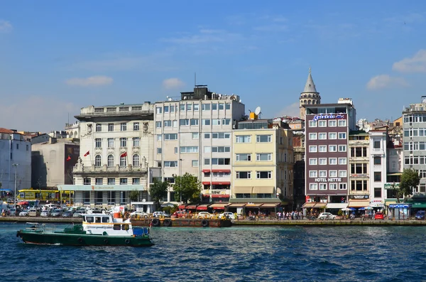Istanbul Turkey September Galata Karakoy Quarter Istanbul Turkey Historic Architecture — Stock Photo, Image