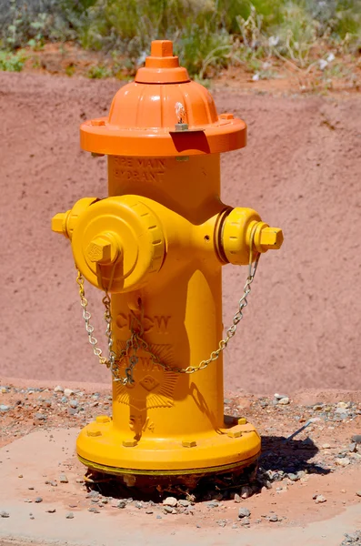 Hidratante Agua Goma Naranja Amarilla — Foto de Stock