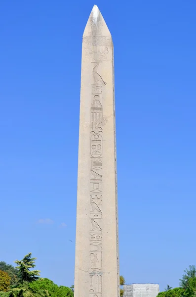Istanbul Turkey Wrzesień Obelisk Teodozjusza Obelisk Egipski Pobliżu Błękitnego Meczetu — Zdjęcie stockowe