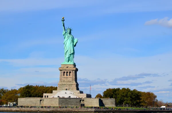 Nueva York Usa Octubre Estatua Libertad Nueva York Octubre 2013 — Foto de Stock