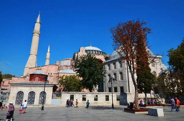 Istanbul Sept Hagia Sophia Istanbul Den September 2013 Istanbul Turkiet — Stockfoto