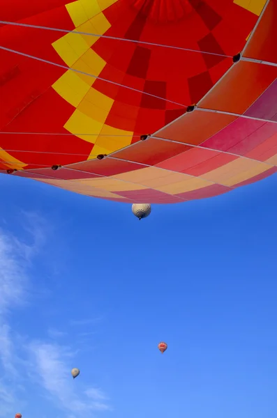 Goreme Turkey Oktober Varmluftsballong Flyga Över Kappadokien Känd Över Hela — Stockfoto