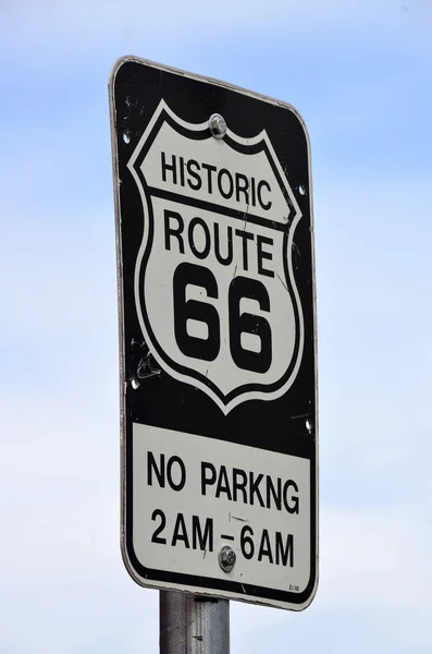 Wilthe Arizona April Znamení Route Také Známý Jako Rogers Highway — Stock fotografie