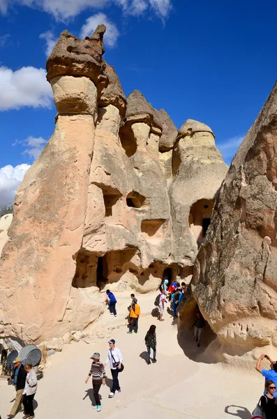 Turquie Gorémée Octobre Musée Plein Air Ressemble Vaste Complexe Monastique — Photo