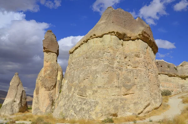 Probablement Caractéristique Connue Cappadoce Turquie Trouvée Son Cœur Même Sont — Photo