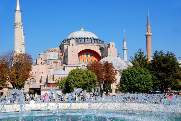 Istanbul Sept Hagia Sophia Istanbul Septembre 2013 Istanbul Turquie Sainte — Photo