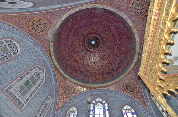 Estambul Turkey Sept Hermosa Decoración Dentro Del Palacio Topkapi Septiembre — Foto de Stock