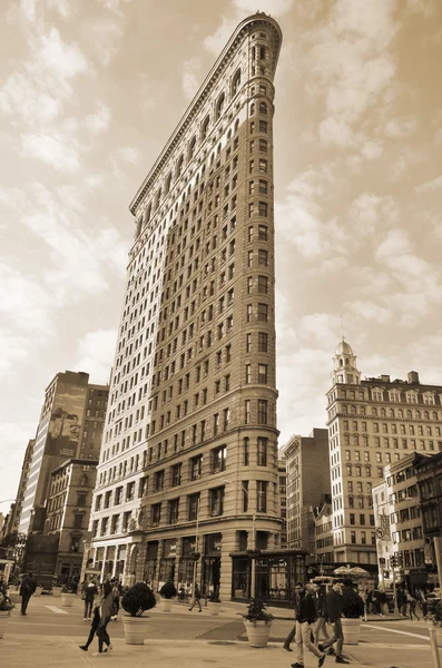 Nova Cidade Iorque Out Edifício Histórico Flatiron Nova Iorque Visto — Fotografia de Stock