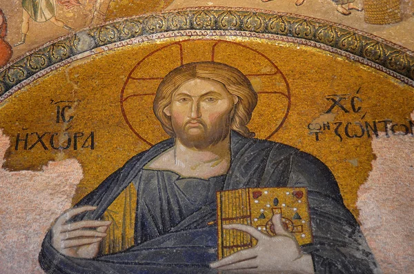 Istanbul Sept Mosaic Church Holy Saviour Chora Considered One Most — Stock Photo, Image