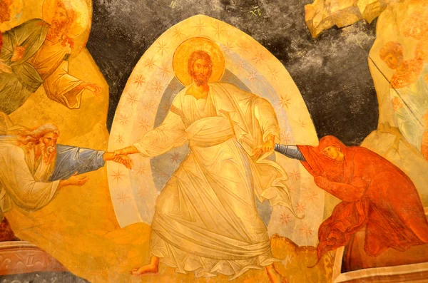 Istanbul Wrzesień Mozaika Kościele Świętego Zbawiciela Chora Jest Uważana Jeden — Zdjęcie stockowe