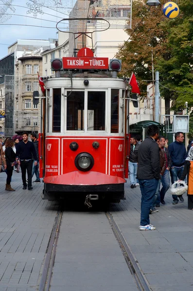 Velho Bonde Cidade Istambul — Fotografia de Stock