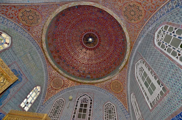 Estambul Turkey Sept Hermosa Decoración Dentro Del Palacio Topkapi Septiembre —  Fotos de Stock