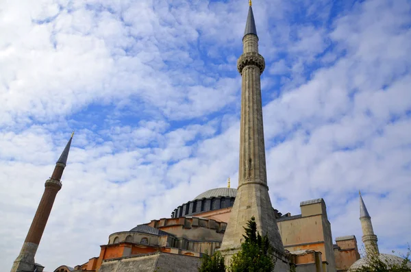 Famous Hagia Sophia Aya Sophia Museum Mosque Istanbul Turkey Close — Stock Photo, Image