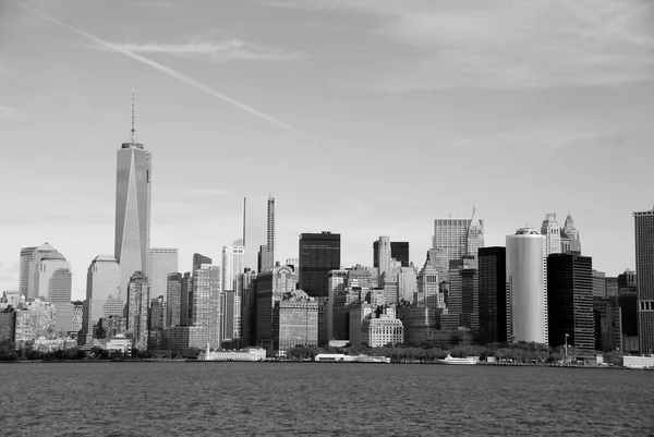 Río Hudson Frente Skyline Nueva York —  Fotos de Stock