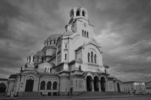 Sofia Bulgaria Wrzesień Katedra Aleksandra Newskiego Jest Bułgarską Katedrą Prawosławną — Zdjęcie stockowe