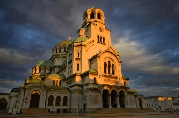 Sofia Bulgaria September Собор Святого Олександра Невського Болгарський Православний Собор — стокове фото