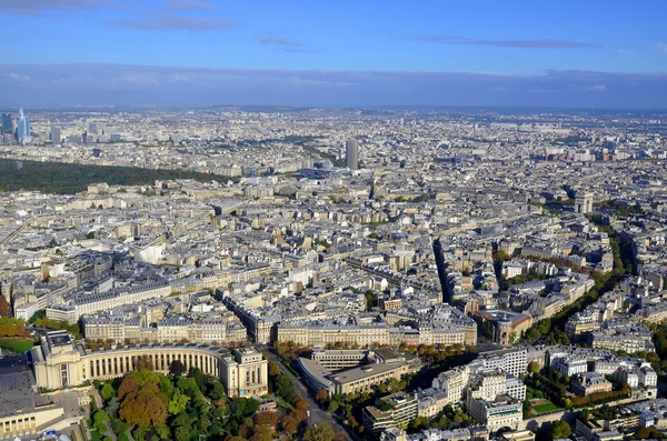 Vue Aérienne Paris Depuis Tour Eiffel Paris France — Photo