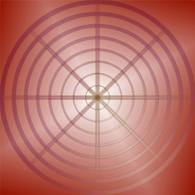 Kırmızı rengin vektör illüstrasyonu