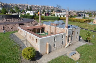 ISTANBUL TURKEY OCOTBER 6: miniature park situated on Golden Horn in Istanbul, Turkey. It is one of the world's largest miniature parks on oct, 6 2013.