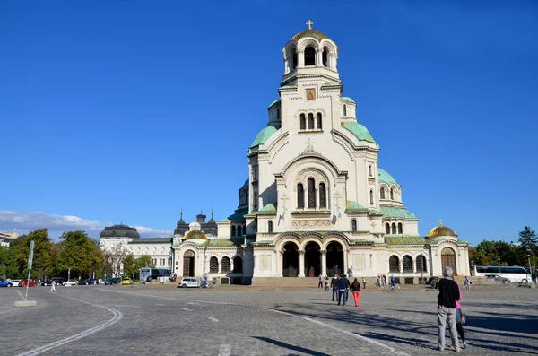 Sofia Bulgaria September Katedral Alexander Nevsky Adalah Sebuah Katedral Ortodoks — Stok Foto