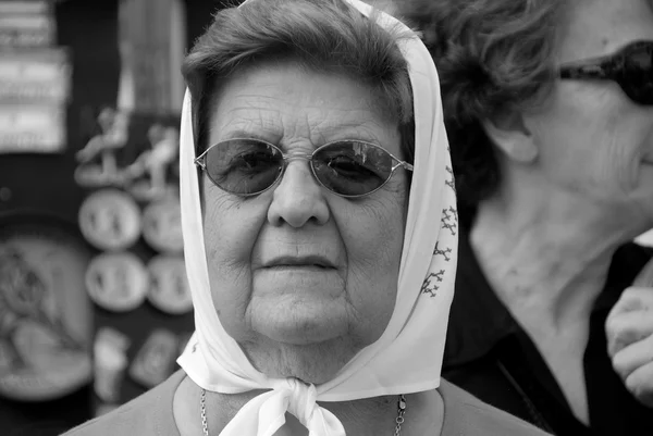 Buenos Aires Argentina Noviembre Una Mujer Identificada Marcha Buenos Aires — Foto de Stock