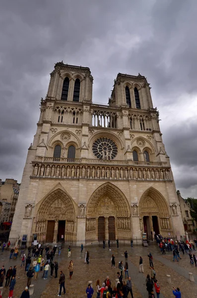 Paris France October Notre Dame Cathedral Paris France October 2013 — Φωτογραφία Αρχείου