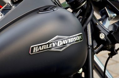 Harley Davidson, Kanada kutlamaları sırasında 1 Temmuz 2013 'te Montreal Kanada' da.