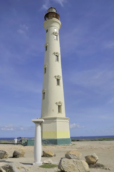 海滩上的灯塔 — 图库照片