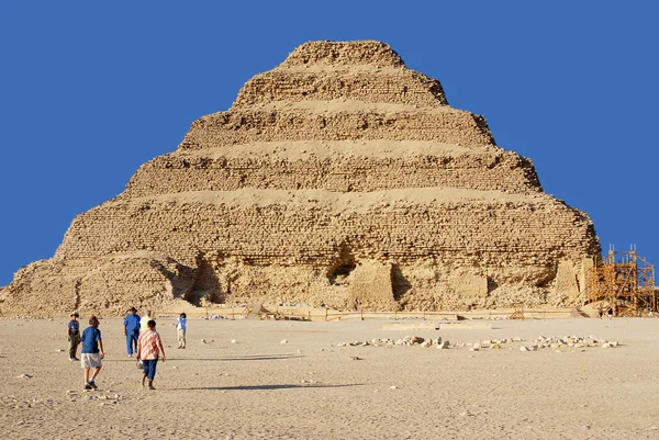 Saqqara Egito Novembro Pirâmide Degraus Antiga Saqqara Egito Novembro 2010 — Fotografia de Stock