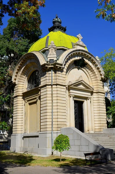 Sofia Bulgaria Sete Túmulo Comemorativo Alexandre Battenberg Mais Conhecido Como — Fotografia de Stock
