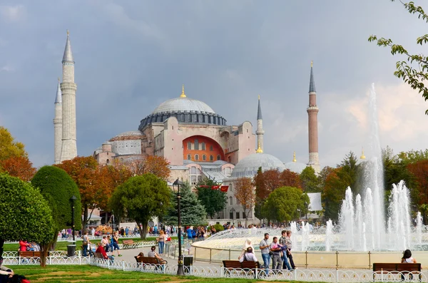 Istanbul Sept Hagia Sophia Istanbul September 2013 Istanbul Türkei Die — Stockfoto