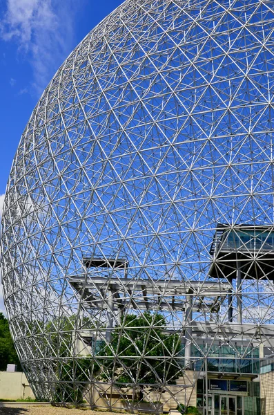 Montreal Canada June Geodesic Dome Called Montreal Biosphere June 2013 – stockfoto