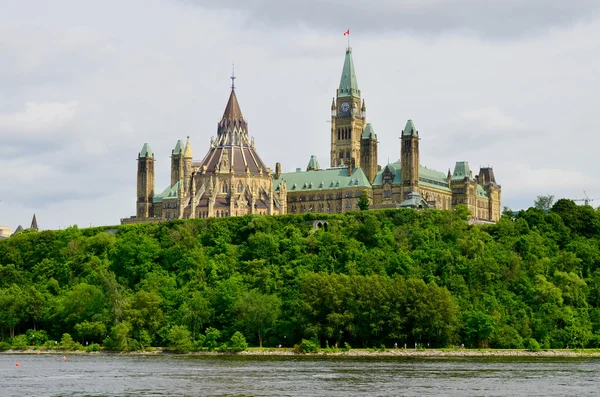 Ottawa Canada Června 2013 Kanadský Parlament Federální Legislativní Pobočkou Kanady — Stock fotografie
